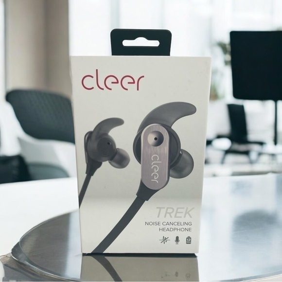 NIB CLEER Trek Headphones Active Noise-Canceling In-Ear Headphones - Picture 2 of 14